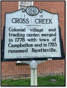 This marker is located at Liberty Point.